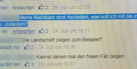 Wir sind leise auf Facebook.