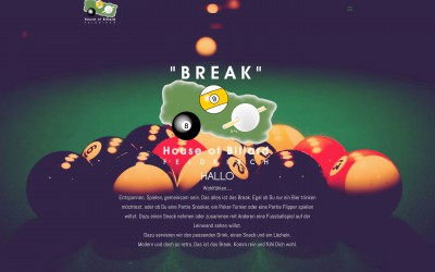 Website: Break House of Billard Version 2